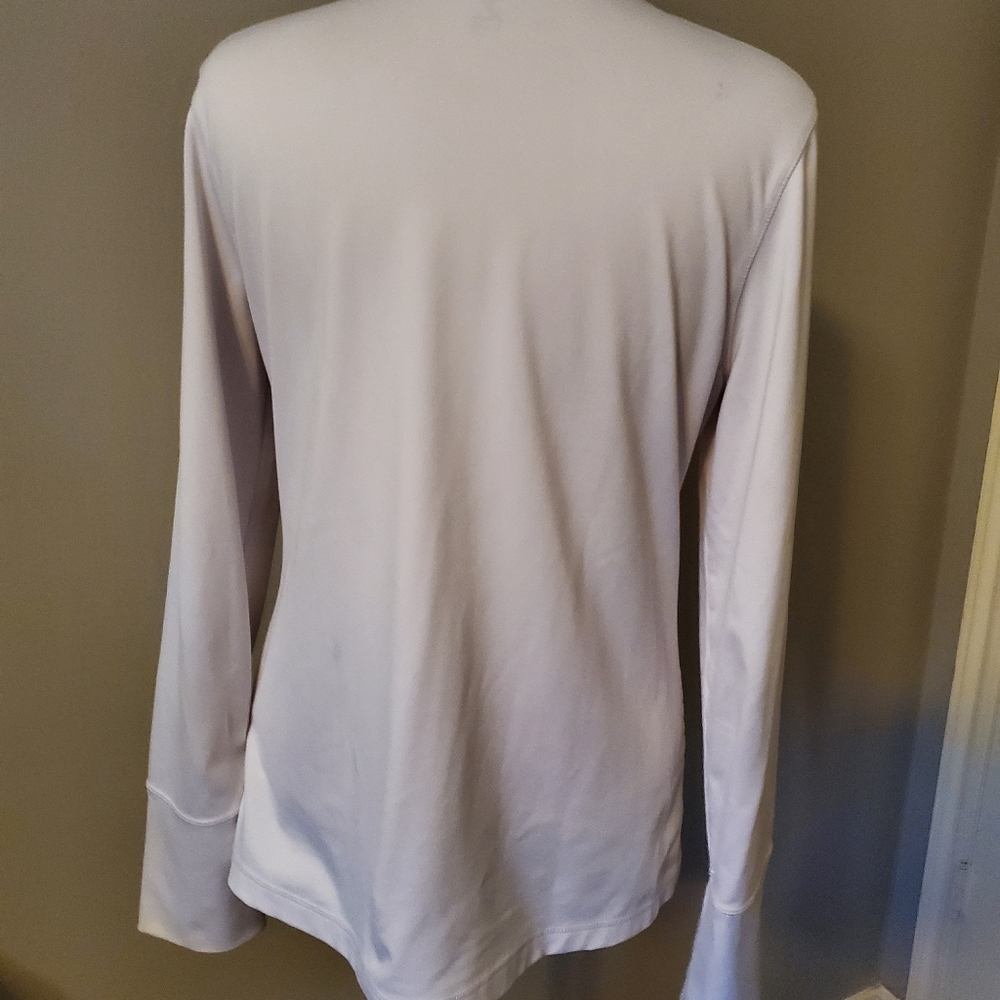 Flattering White Athletic Jacket - Picture 6 of 10